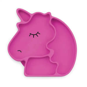 Bumkins: Bumkins Silicone Grip Dish - Unicorn