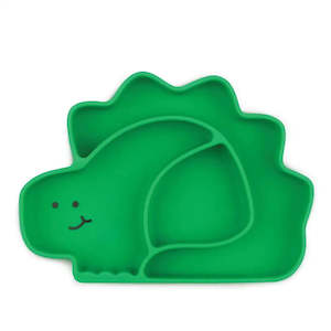 Bumkins: Bumkins Silicone Grip Dish - Dinosaur