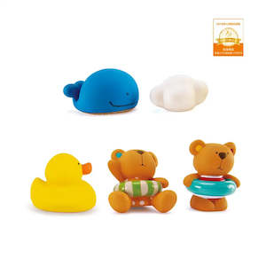 Hape Teddy and Friends Bath Squirts