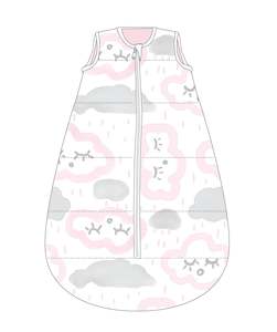 Sale, Sleeping bags, Sleeptime: Studio Bag No Arms Cotton 0-6m My First 2.5 TOG CLOUDS PINK