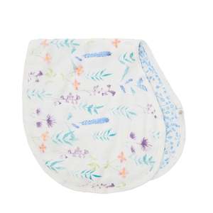 aden + anais watercolour garden posy burpy bib single