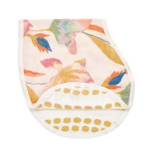 aden + anais marine gardens silky soft burpy bib single