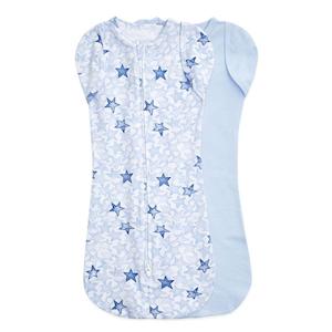 essentials twinkling stars blue 0-3m Snug Swaddle 2pk