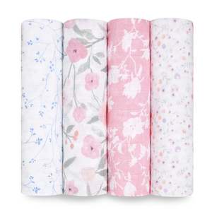 aden + anais ma fleur 4 pack classic swaddles