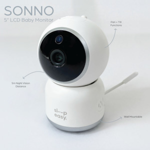 Sonno - 5"/12.7cm Crystal Clear Baby Monitor CAMERA