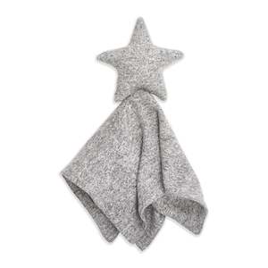 Toys And Playtime: aden+anais snuggle knit lovey - heather grey