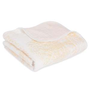 Blankets Aden Anais: aden + anais metallic primrose birch silky soft bamboo stroller blanket