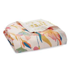 Blankets Aden Anais: aden + anais marine gardens classic muslin dream blanket