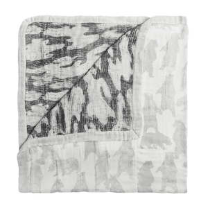 Blankets Aden Anais: aden + anais white label Foragers-bear silky soft dream blanket