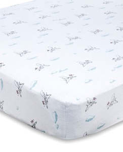 Baby wear: Aden + Anais - Cot Sheet - Liam the Brave