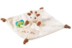 Sophie la Girafe - Comforter with Soother holder