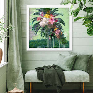 Floral Palm Art Print