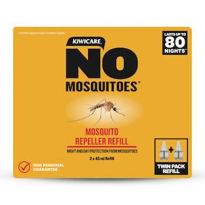 NO Mosquitoes Plug-in Repeller Refill Twin Pack