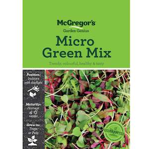 McGregor's Microgreen Mix Vegetable Seed