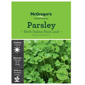 McGregor's Herb Parsley Italian Seed