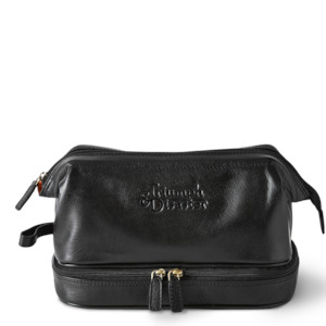 T&D Frank The Dopp Toiletry Bag - Black