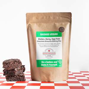 Bake.It.Yourself. Vegan Chocolate Brownie Baking Mix