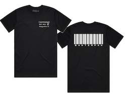 Barcode Tee - Black