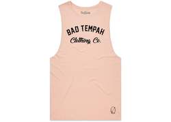 BARBER  SINGLET- Pink/Black