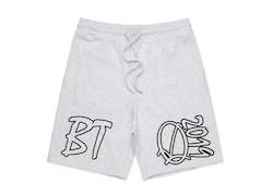 "SHORT TEMPAH" - White/Black