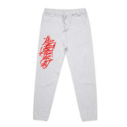 "GRAFFITI STYLE" Trackpants-White grey