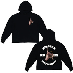 Clothing: KBHS K HAND SIGN HOODIES