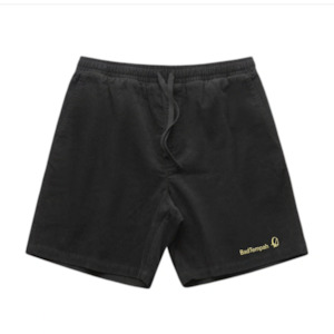 Subtle Corderoy shorts-Black