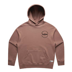 Clothing: inspired womens hoodie-Hazy Pink