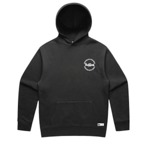 Inspired Hoodie-Faded black