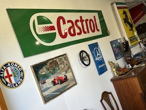 Large Castro Metal Sign