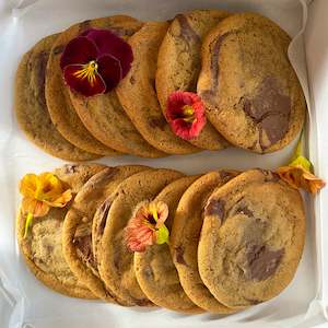 Bakery (with on-site baking): Burnt Butter, Dark Chocolate & Sea Salt Cookies