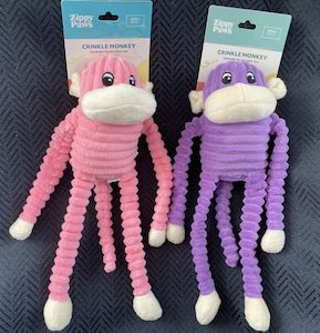 Crinkle Monkey by Zippy Paws