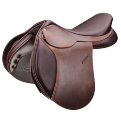 Sporting equipment: Bates Caprilli Close Contact Jump Saddle