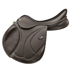 Sporting equipment: Pessoa Pro Legacy Monoflap II Jump Saddle