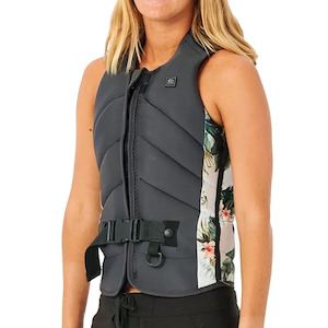 Sporting equipment: Ripcurl Women's Dawn Patrol Pro Vest - Charcoal