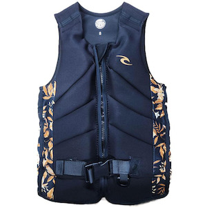 Ripcurl Womens Dawn Patrol Pro Vest - Black / Gold