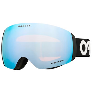 Sporting equipment: Oakley Flight Deck M Goggle - Factory Pilot Black / Prizm Sapphire