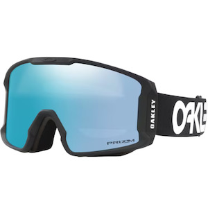 Sporting equipment: Oakley Line Miner M Goggle - Factory Pilot Black / Prizm Sapphire