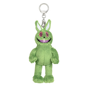 Sporting equipment: BSR Trippy Rabbit Stuffed Animal Key Ring