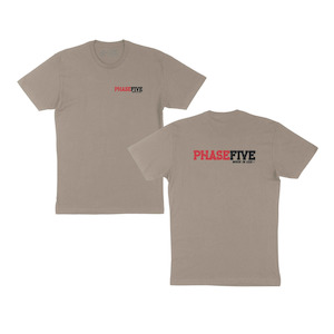 Sporting equipment: Phase Five Bold Short Sleev Tee - Tan