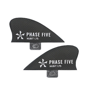 Phase Five Nubit Twin Fin Set - Carbon