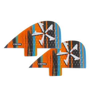 Sporting equipment: Phase Five 3D Dimpster Twin Fin Set - MVP