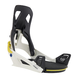 Burton Men's Step On Re:Flex Snowboard Bindings - White / Graphic