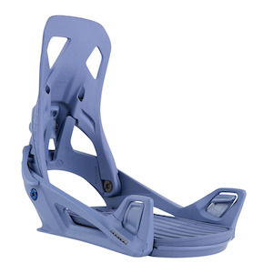 Burton Men's Step On Re:Flex Snowboard Bindings - Slate Blue / Logo