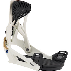 Burton Men's Step On Genesis Re:Flex Snowboard Bindings - White / Gold