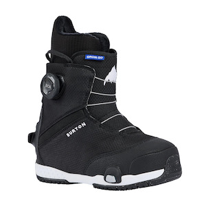 Kids' Grom Step On Snowboard Boots - Black