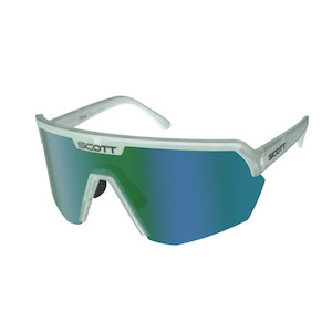 Scott Sports Shield - Mineral Blue / Green Chrome