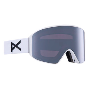 Sporting equipment: Anon M4S Cylindrical Goggles + Bonus Lens + MFI® Face Mask - Low Bridge Fit