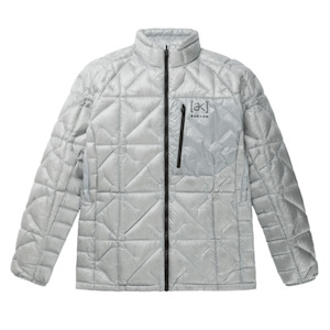 Sporting equipment: Burton Men's [ak] Baker Down Insulated Jacket - Gray Cloud