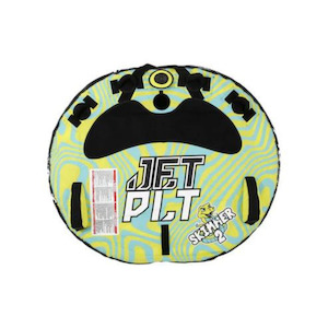 Sporting equipment: Jetpilot Skimmer 2 Round Towable - Green / Teal